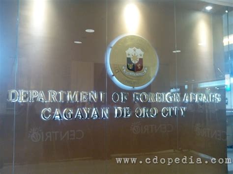 dfa appointment cdo|DFA Cagayan De Oro, Philippines .